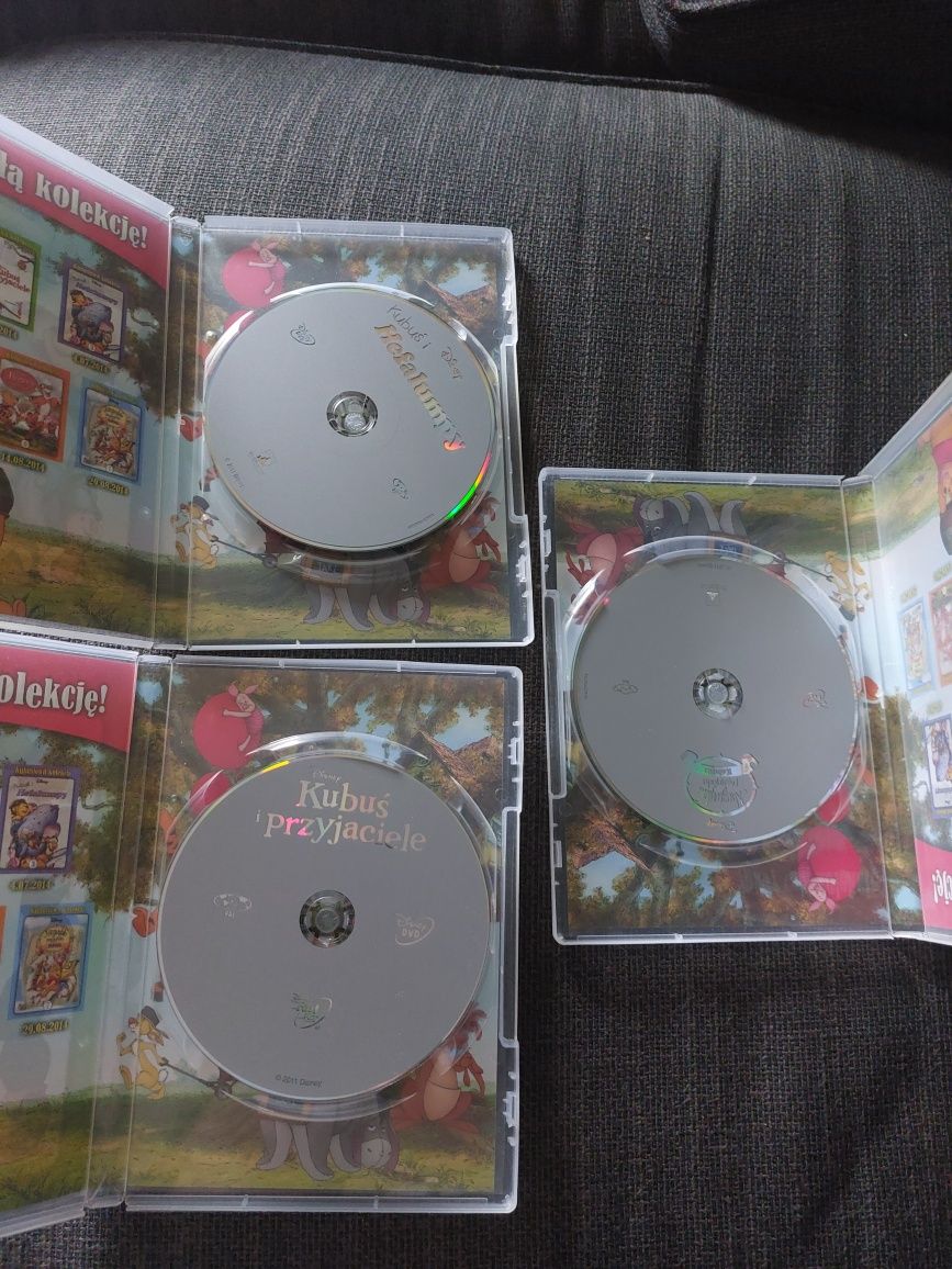 Kubusiowa kolekcja dvd Kubuś przyjaciele Hefalumpy Niezwykłe przygody