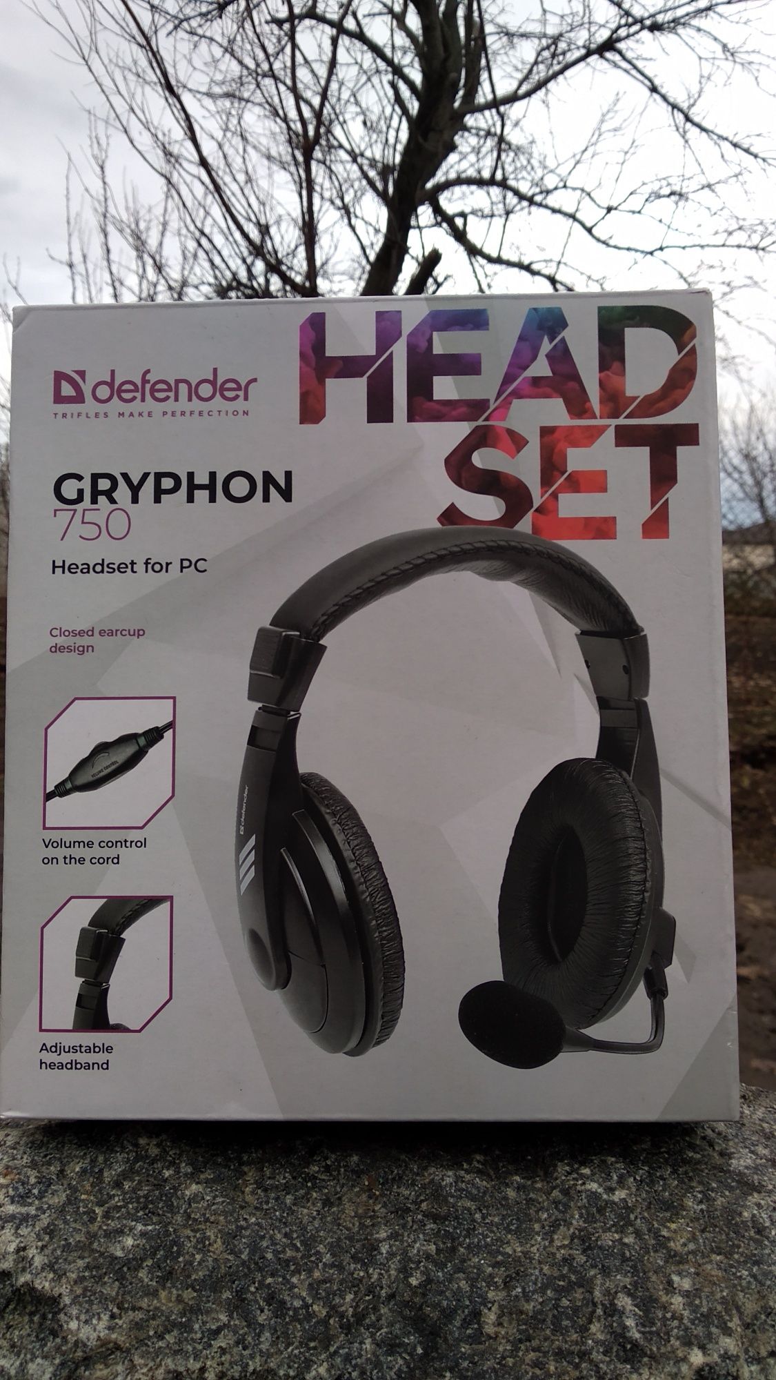 Продам игровие наушники для ПК Defender Gryphon 750, отличный подарок