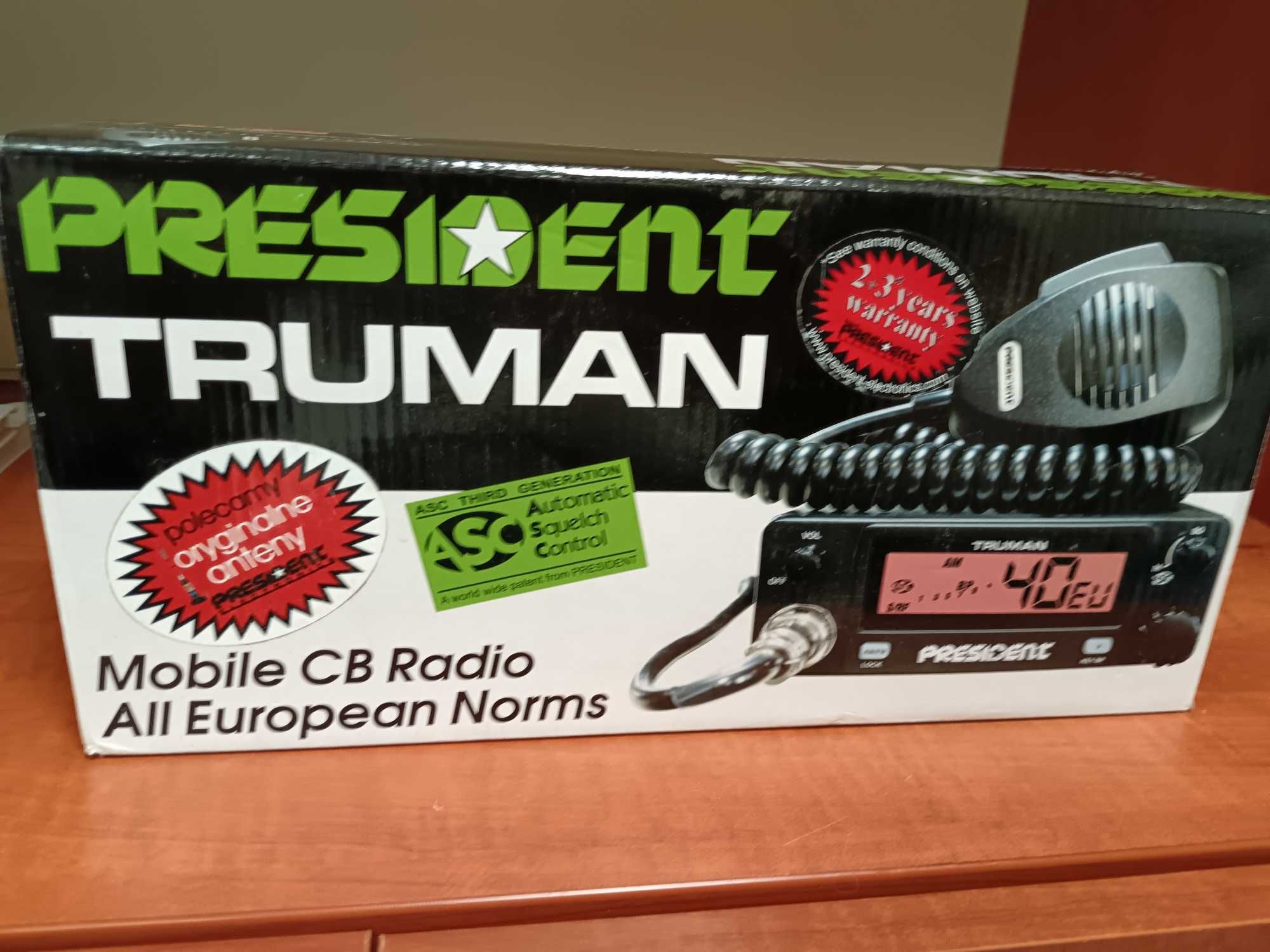 Nowe extra CB-Radio PRESIDENT Truman ASC