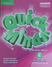 Продам тетрадь по англ. языку Quick Minds 4 Activity Book б/у