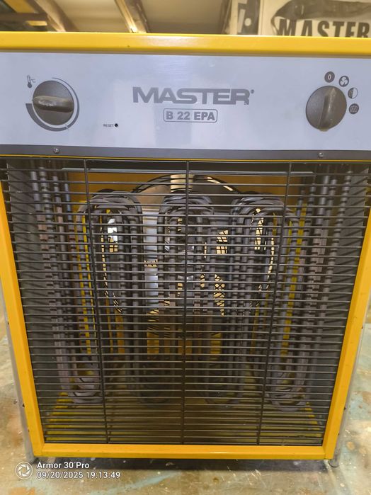 nagrzewnica elektryczna master B 22 KW ster. pilotem wtyczka kabel