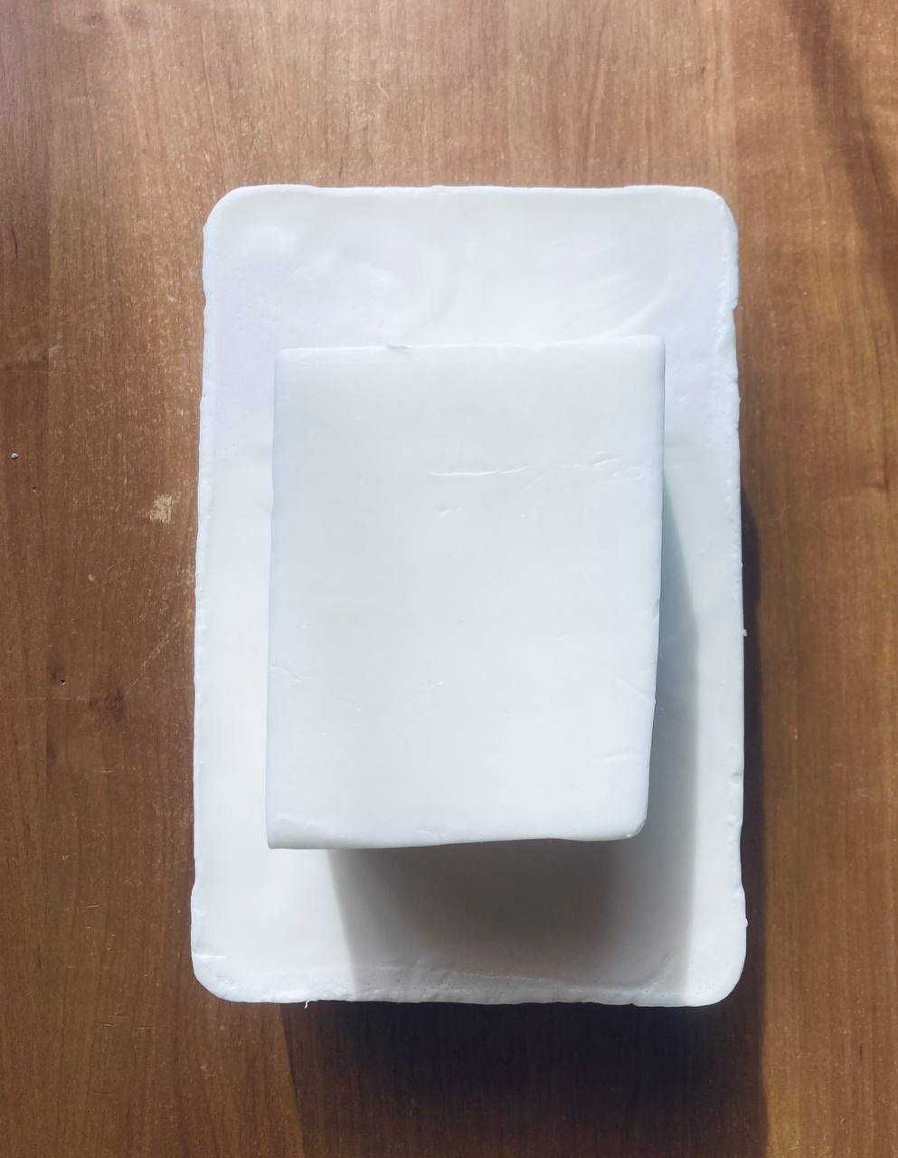 База мильна основа goat milk біла з натуральних рослинних жирів