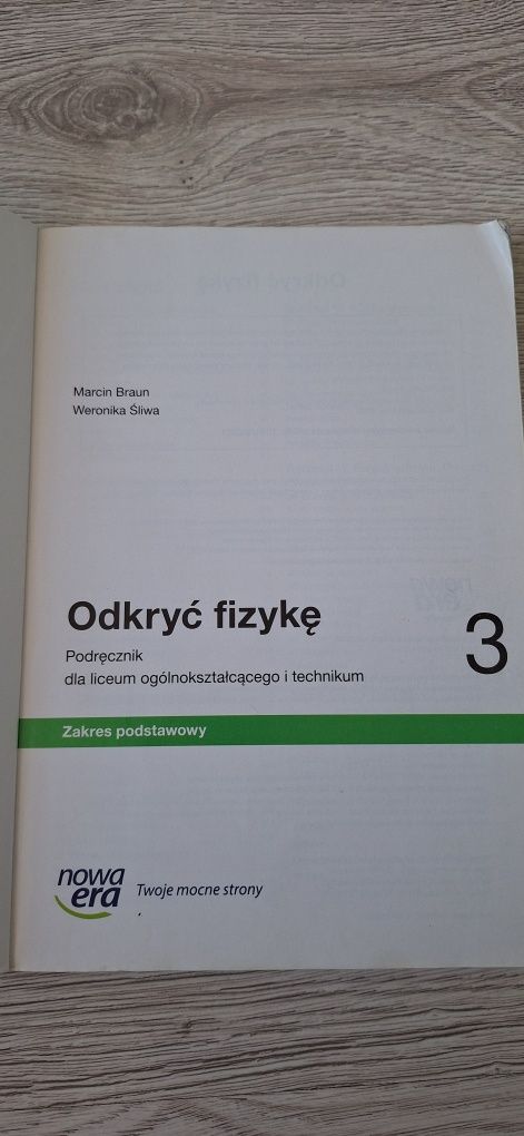 Odkryć fizykę 3 - zakres podstawowy