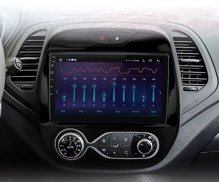 Radio dla Renault Captur 2016 - 2019 4G CarPlay i Android Auto