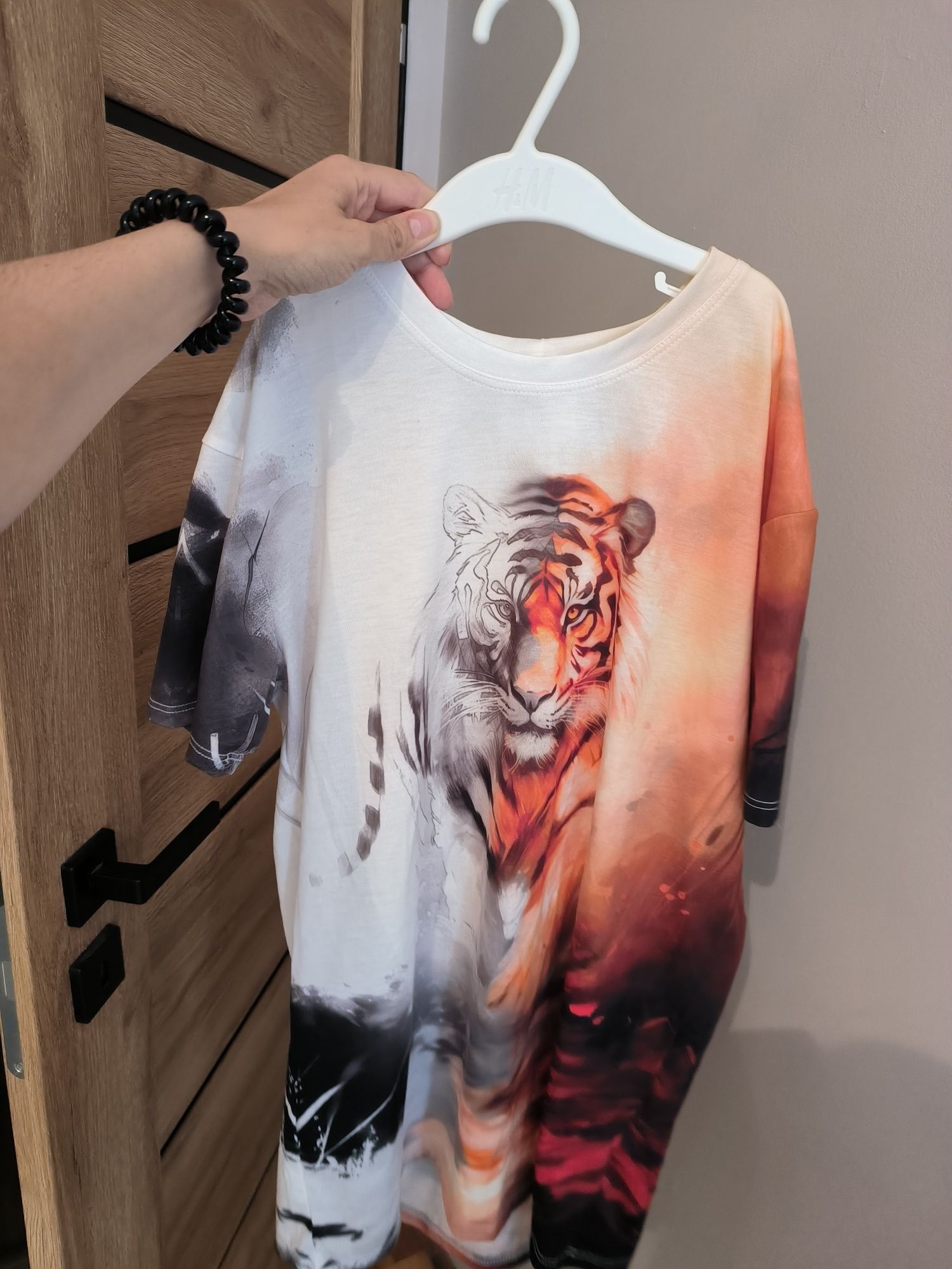 Koszulka t-shirt lew bittersweet z nadrukiem XS 34