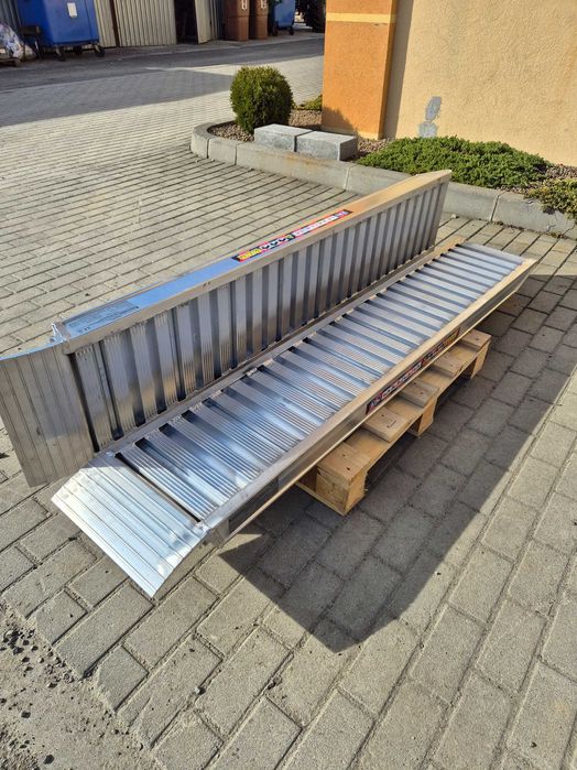 NAJAZDY ALUMINIOWE // RAMPY // 1m-5m do 25t // Dostawa // Znak CE