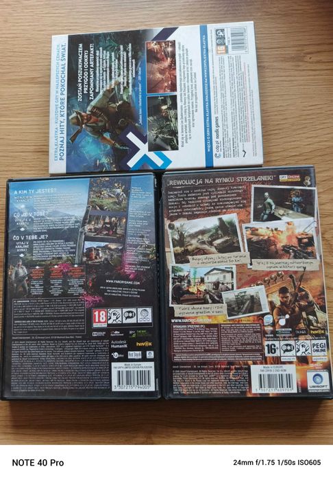 Gry na PC -Farkry 2 i 4 oraz Deatfall