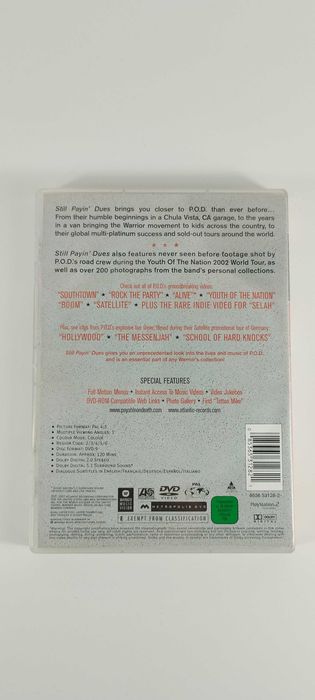 P.O.D. Still Paying Dues DVD