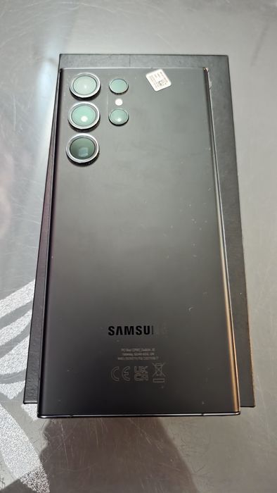 Samsung S23 Ultra 256GB Black Jak Nowy 11 Miesięcy Ubezpieczenia