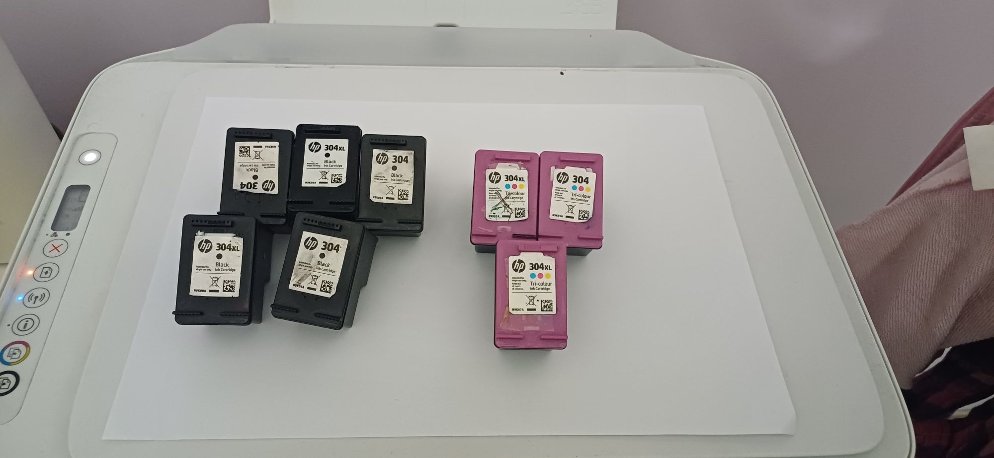 hp 2620 + zestaw tuszy do nabicia