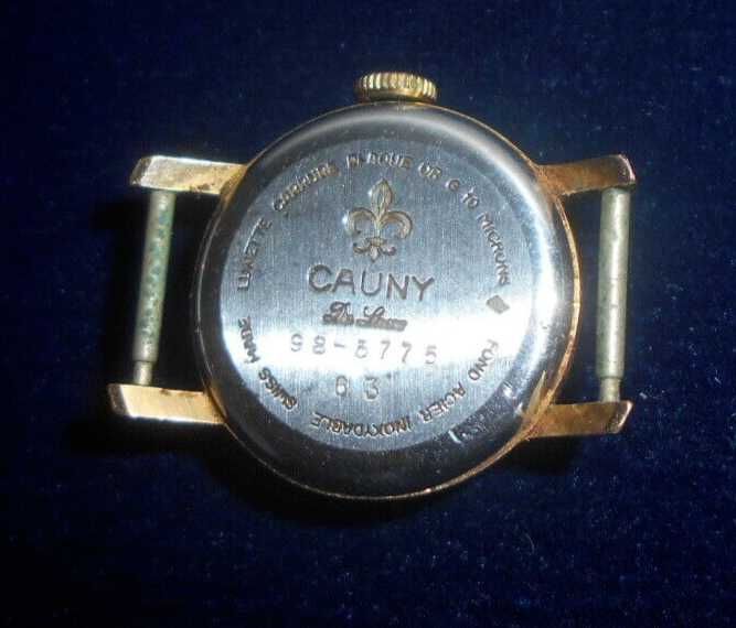 Cauny prima relógio feminino feito na Suíça
