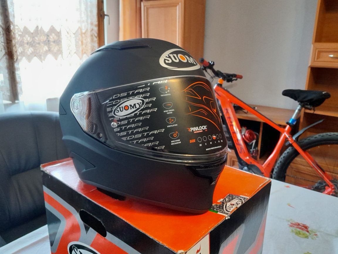 Kask SUOMY Speedstar Black Matt rozmiar L Nowy
