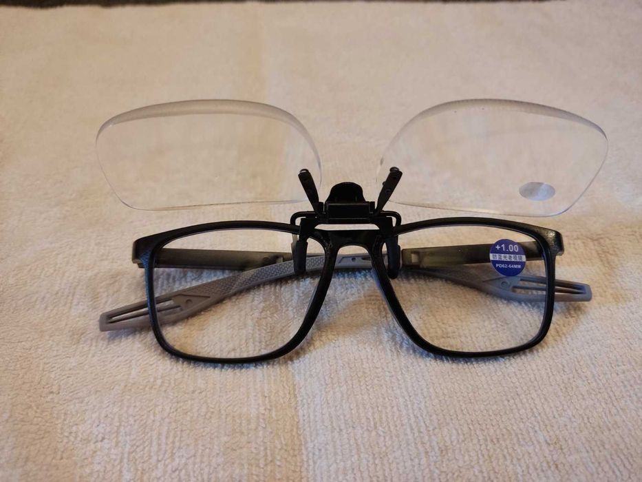 Очки лупа + 4.0 УВЕЛИЧЕНИЕ. Накладные.