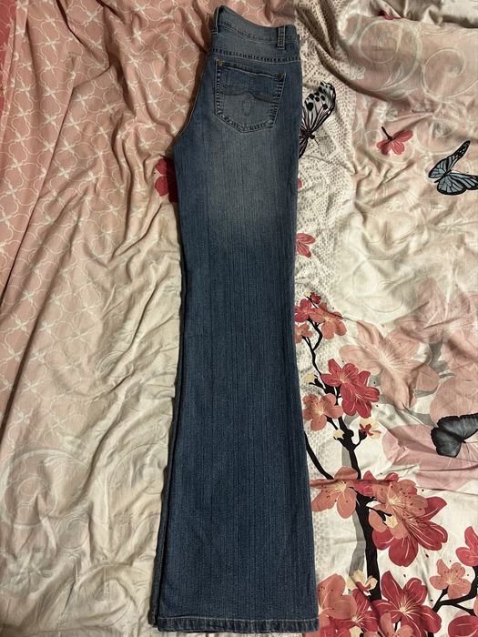 vintage flared jeans, винтажные джинсы клеш