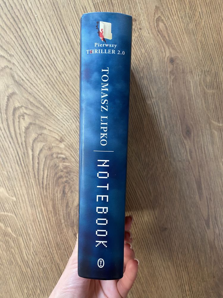 Książka Tomasz Lipko- „Notebook” pierwszy thriller 2.0