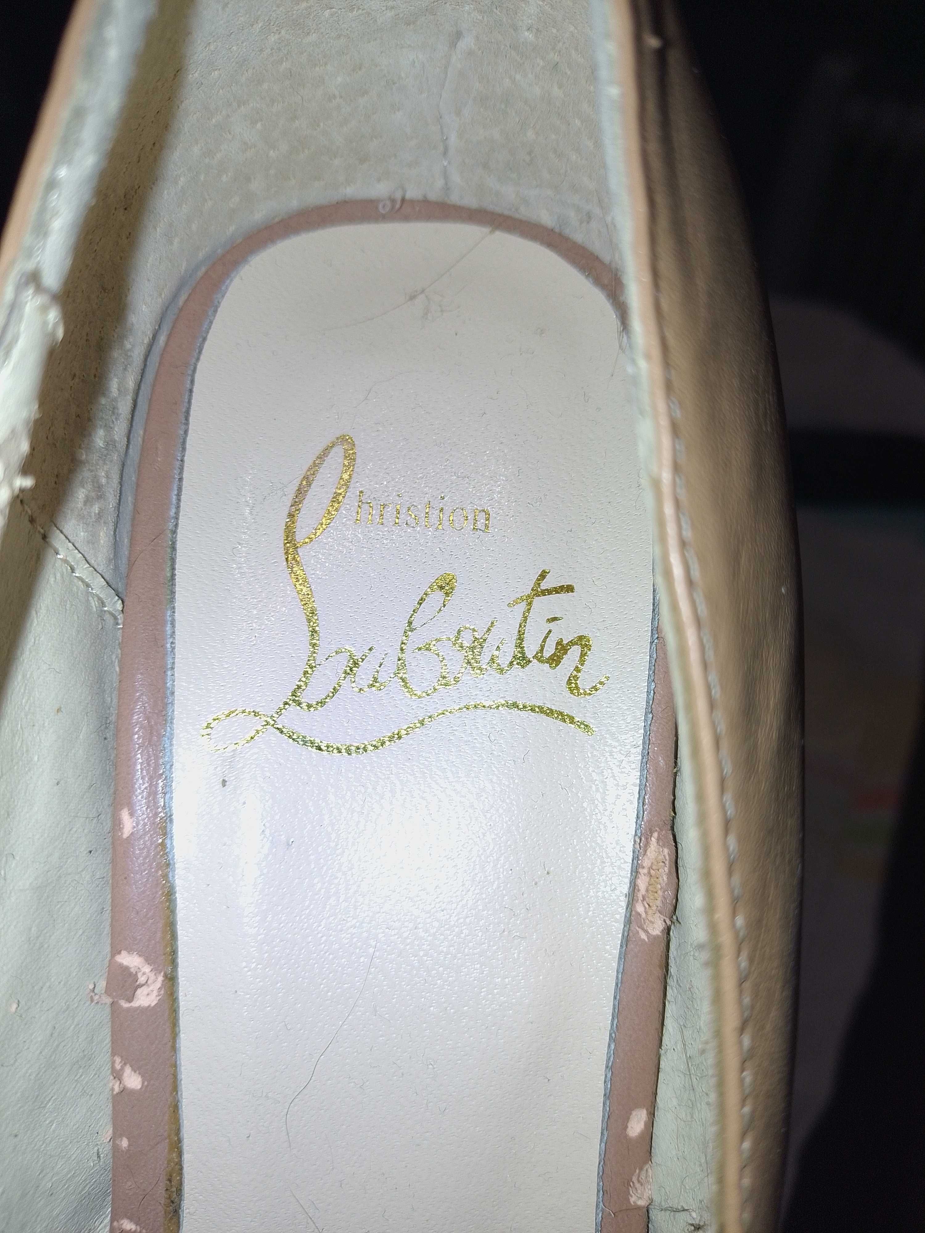 christian louboutin womens shoes size 38