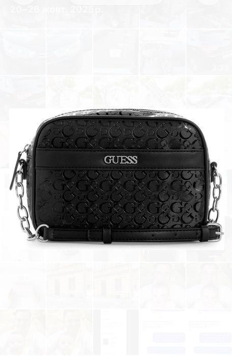 Жіноча сумочка кроссбоді Guess Ellison camera женская сумка оригинал
