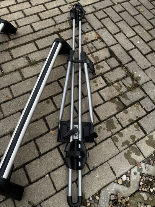 Bagażnik dachowy thule + mocowanie na rowery