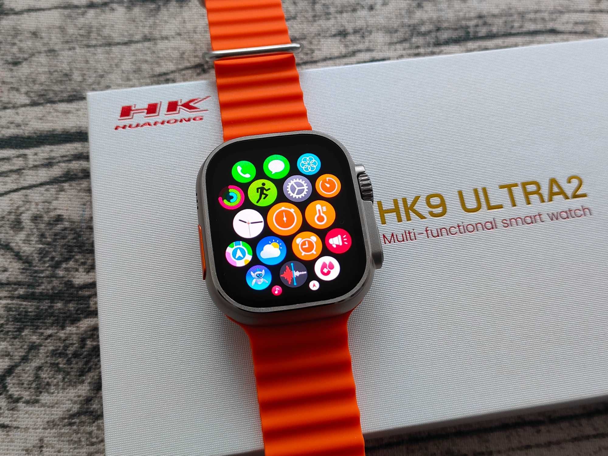 Смарт часы HK9 Ultra 2 Gen 3 с AMOLED дисплей, apple watch годинник