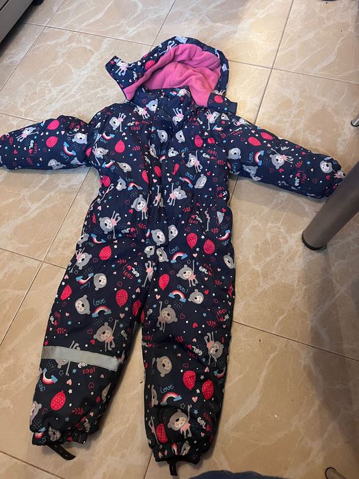 Kombinezon zimowy 110 dziewczynka