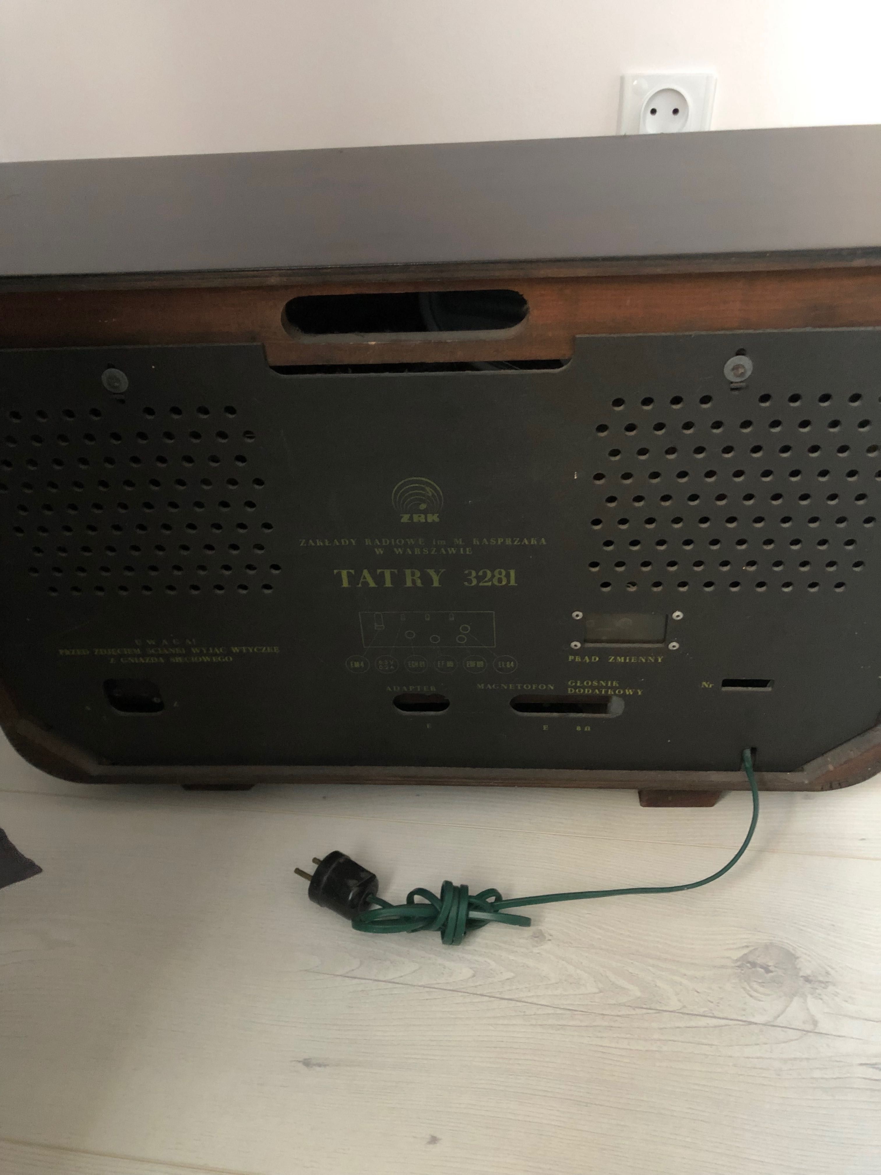 Stare radio Tatry 3281 antyk