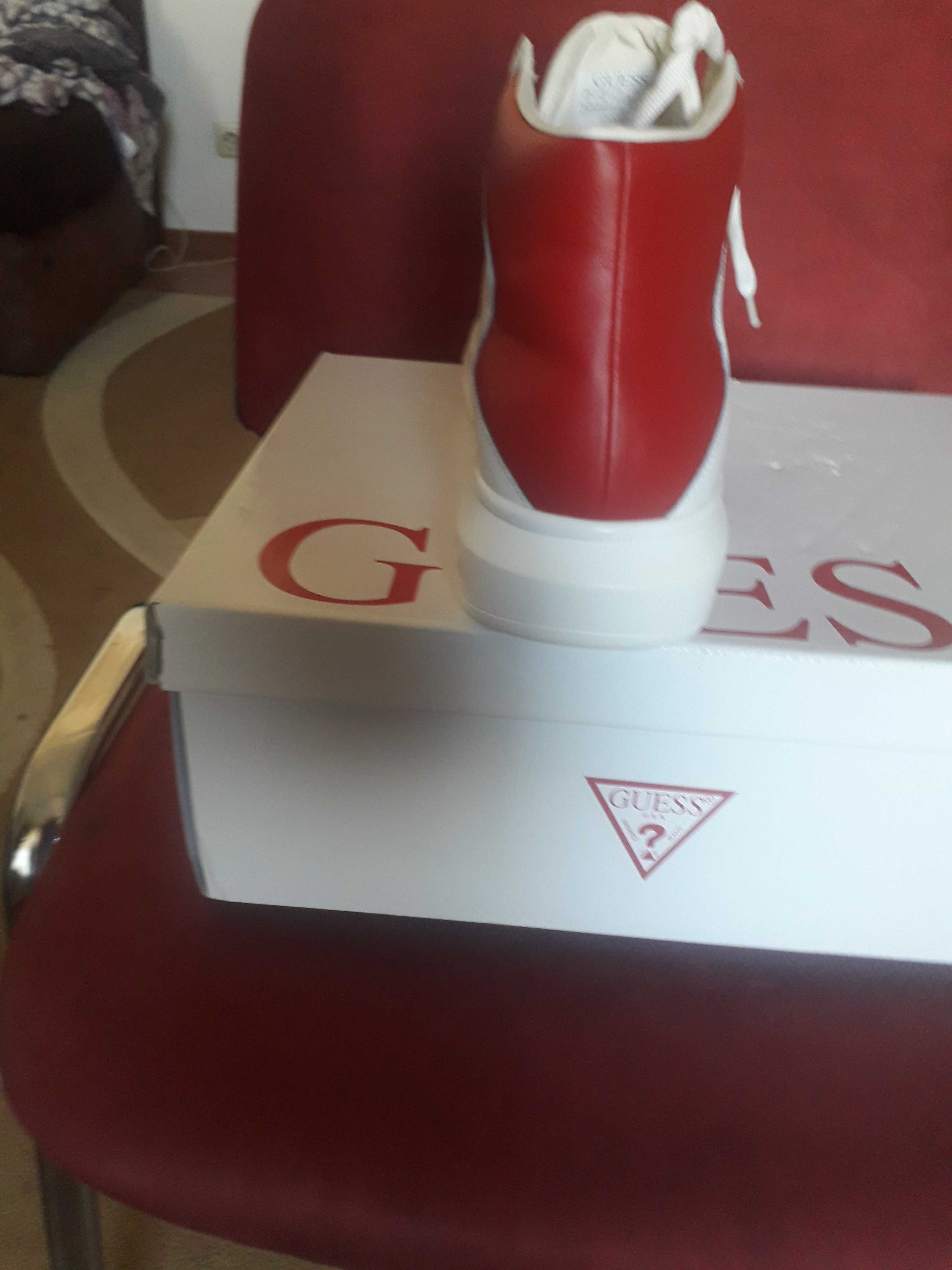 Кеди шкіряні   Guess  46 розм., Великий Розмір