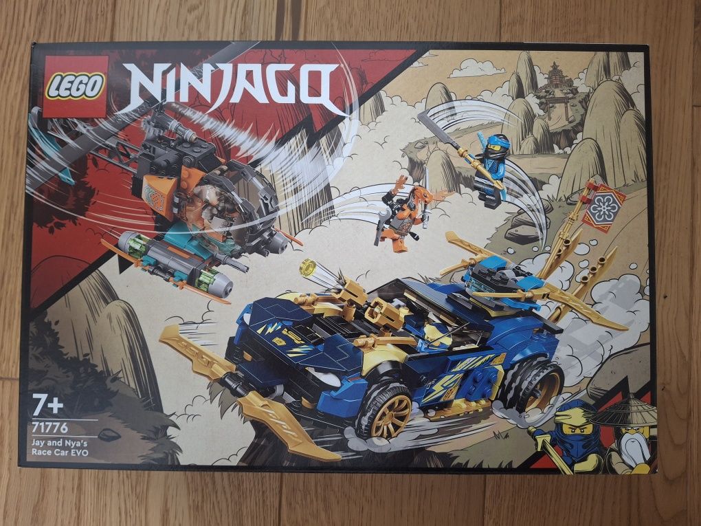 LEGO Ninjago 71776 - Wyścigówka EVO Jaya i Nyi