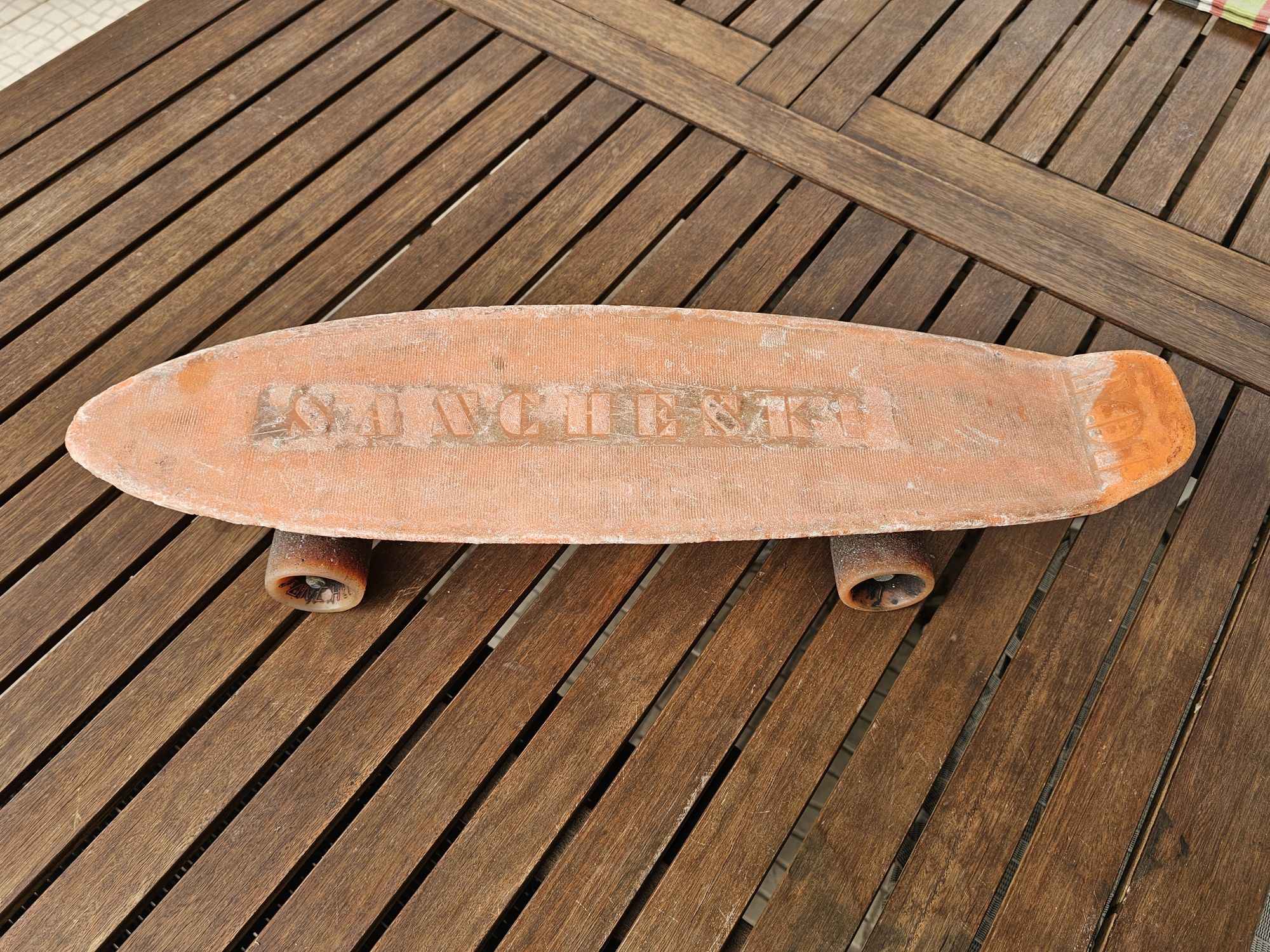 Skate vintage Sanches para desocupar