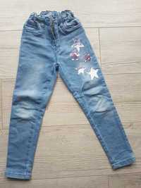 Spodnie jeans 110