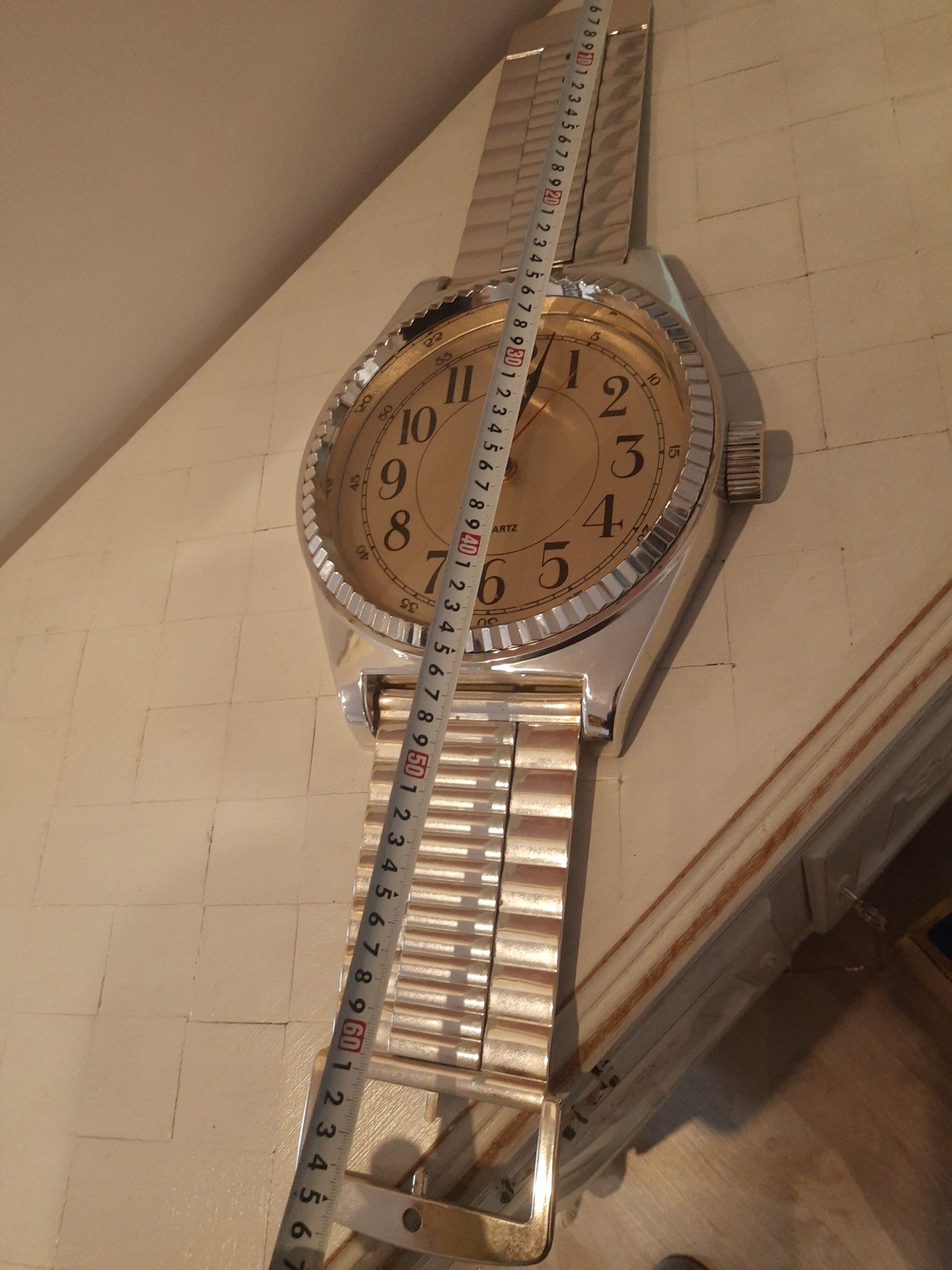 Zegar 66 cm duży na ścianę