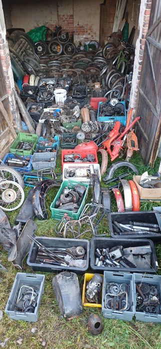 Części prl wsk,wfm,mz,komar,shl,Simson