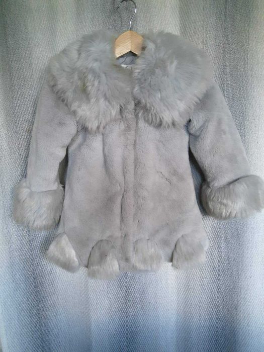 шуба на 120 см. шубка снігурочки, нареченої, світилки на весілля