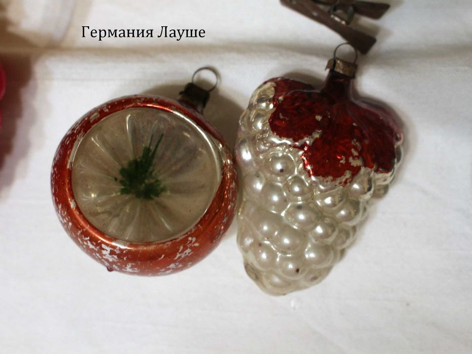 Ёлочные игрушки СССР ГДР 10 шт. лот №3