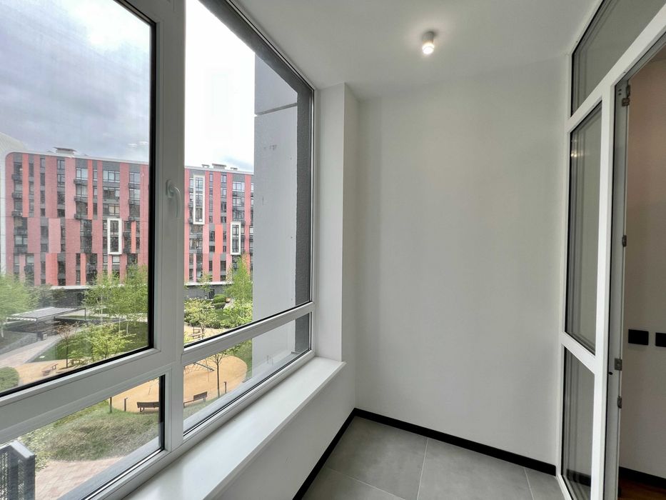 Гармонійна 1-кім 44м2 з двостороннім плануванням в ЖК Республіка