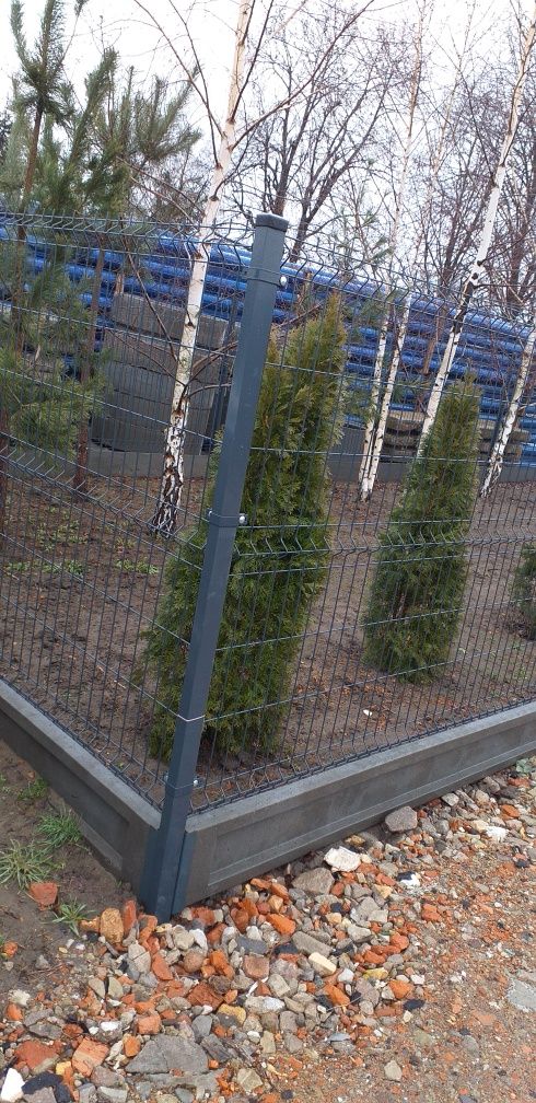 panel ogrodzeniowy 3D ,drut fi 4mm,h-123 cm,promocja