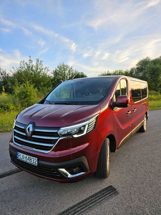 Wynajem Bus 9-cio osobowy Nowy Czerwiec 2024 Renault Trafic LONG.