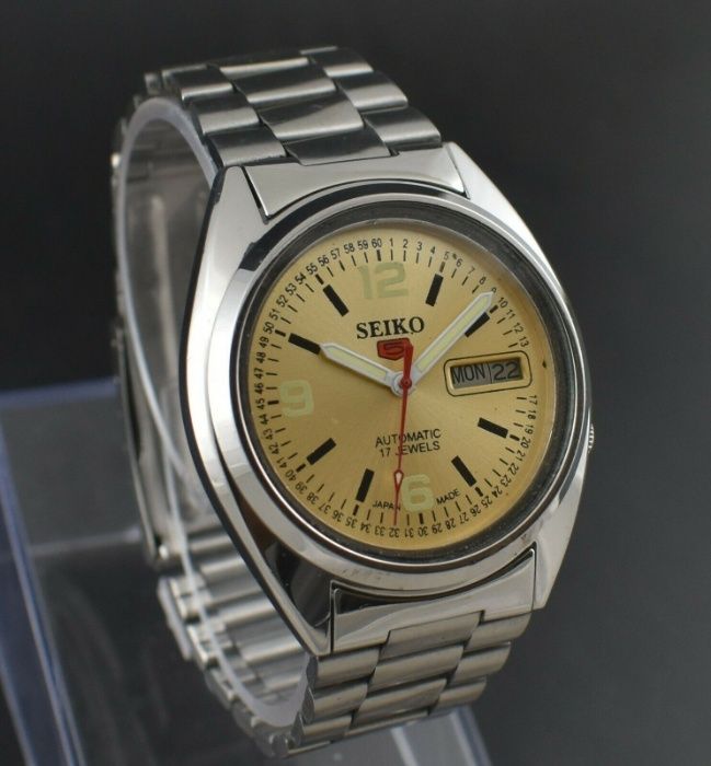 SEIKO Joia 17 Automático 5 - Relógio de Pulso Made Japan. 35 mm