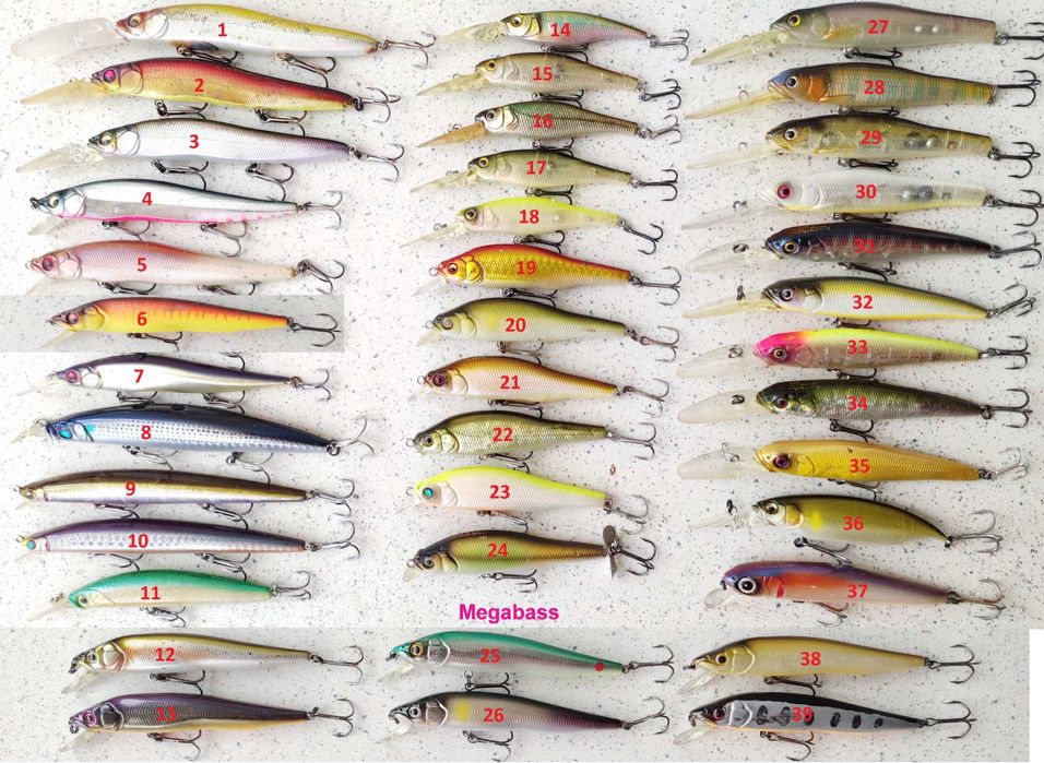 Воблеры Megabass DEPS Daiwa