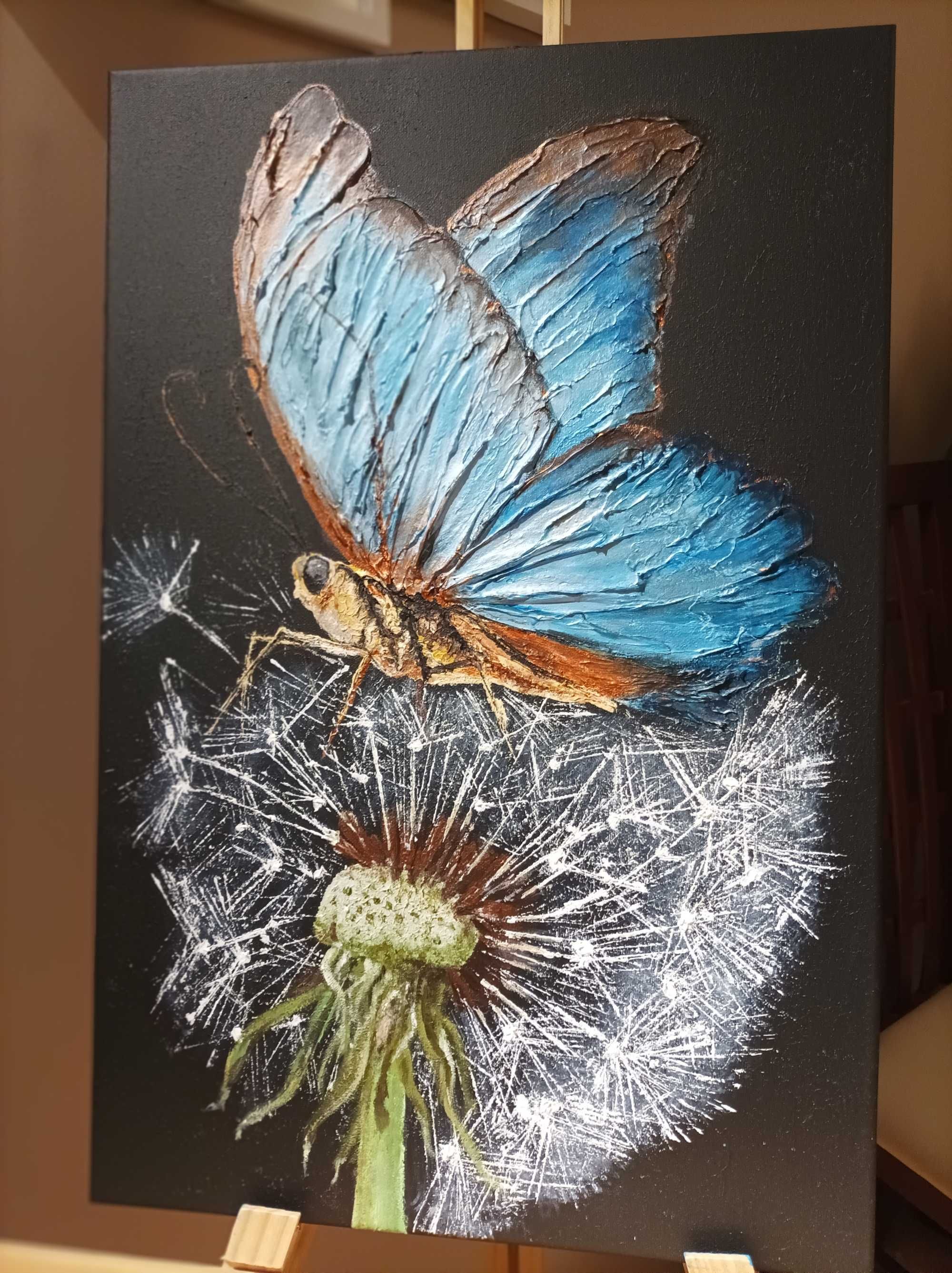 Obraz "Motyl" Akryl - Poznańska malarka