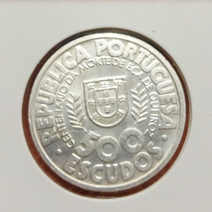 Moeda de 500 escudos de Eça de Queiroz