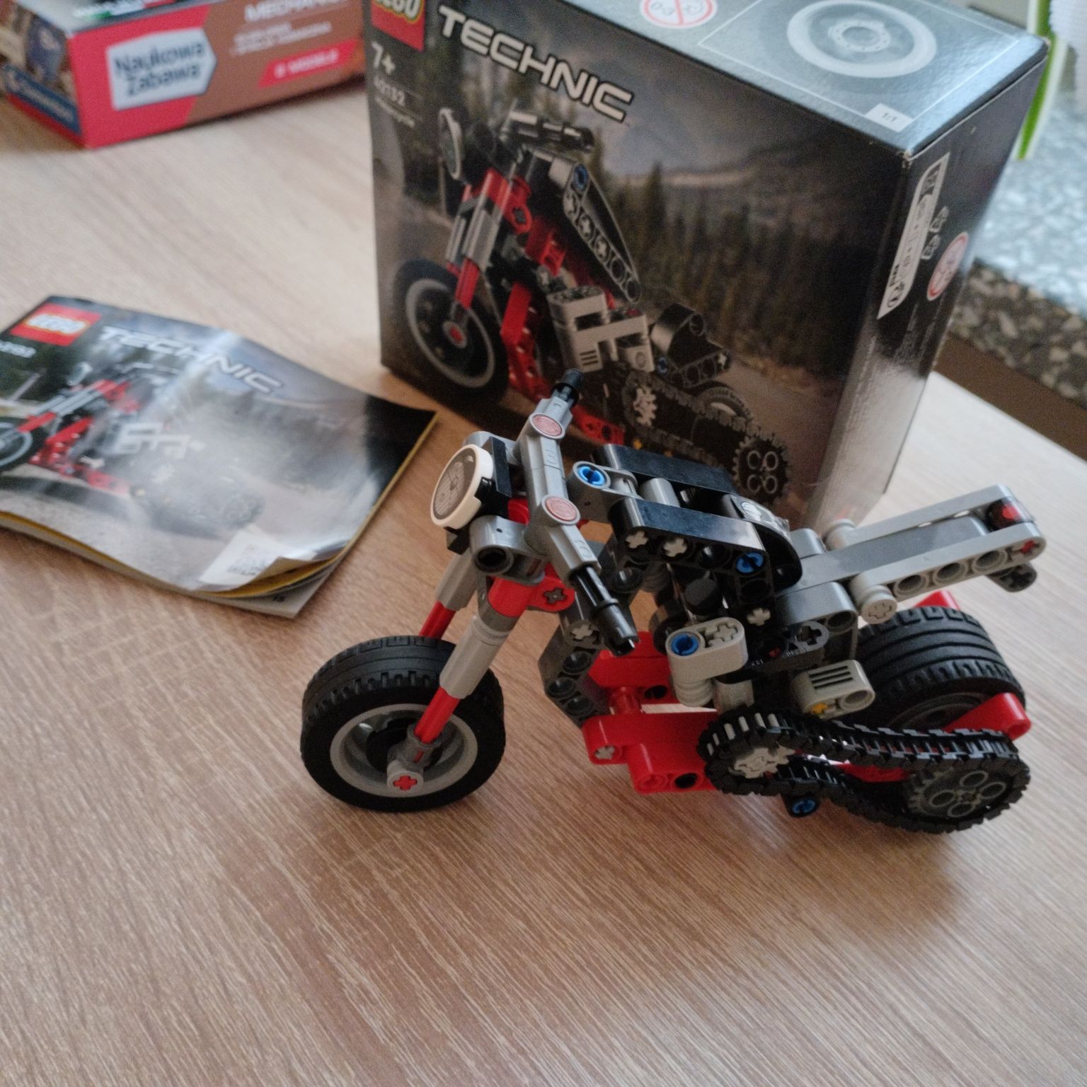 Lego Technic Motocyk 2w1 -  42132 - Leho Technic - Motocykl