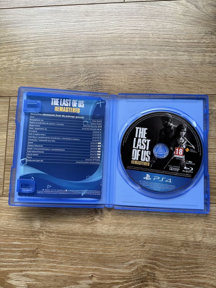 Gra The Last of Us Remastered Dubbing PL PlayStation 4 Ps4 Ps5
