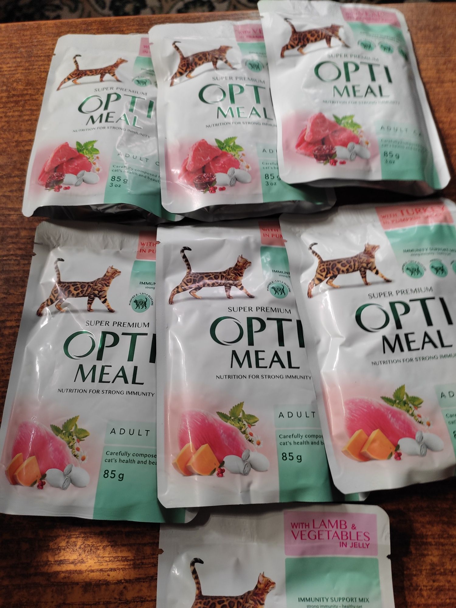 Корм для котов Opti meal