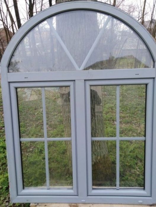 Okna Nowe 155x80 Kolor jednostronny szary -30%