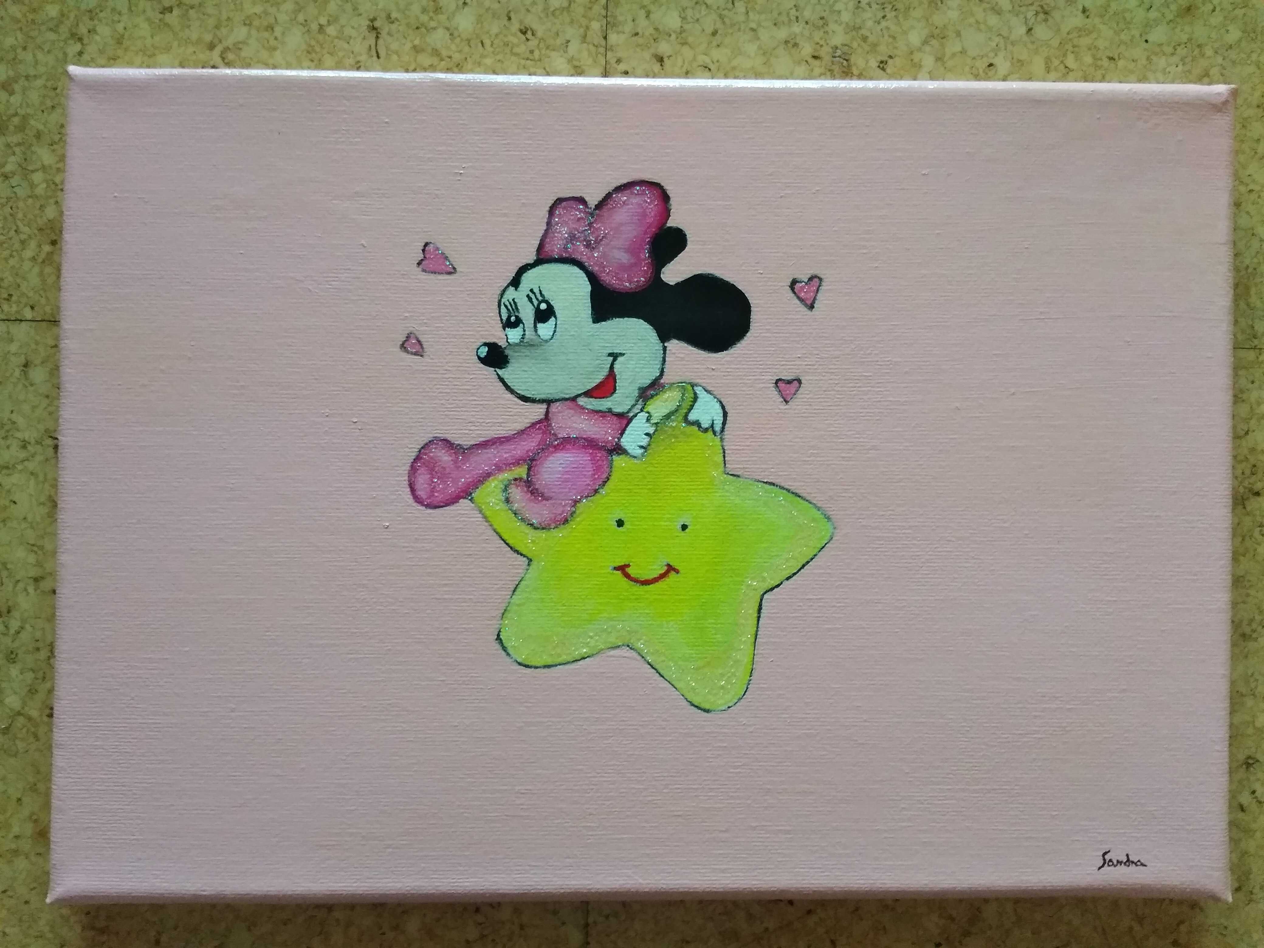 Tela decorativa Minnie