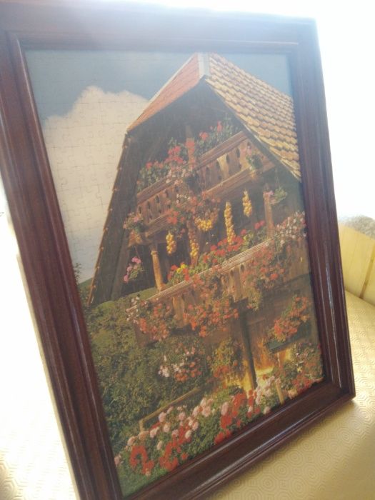 Quadros «puzzle» emoldurados