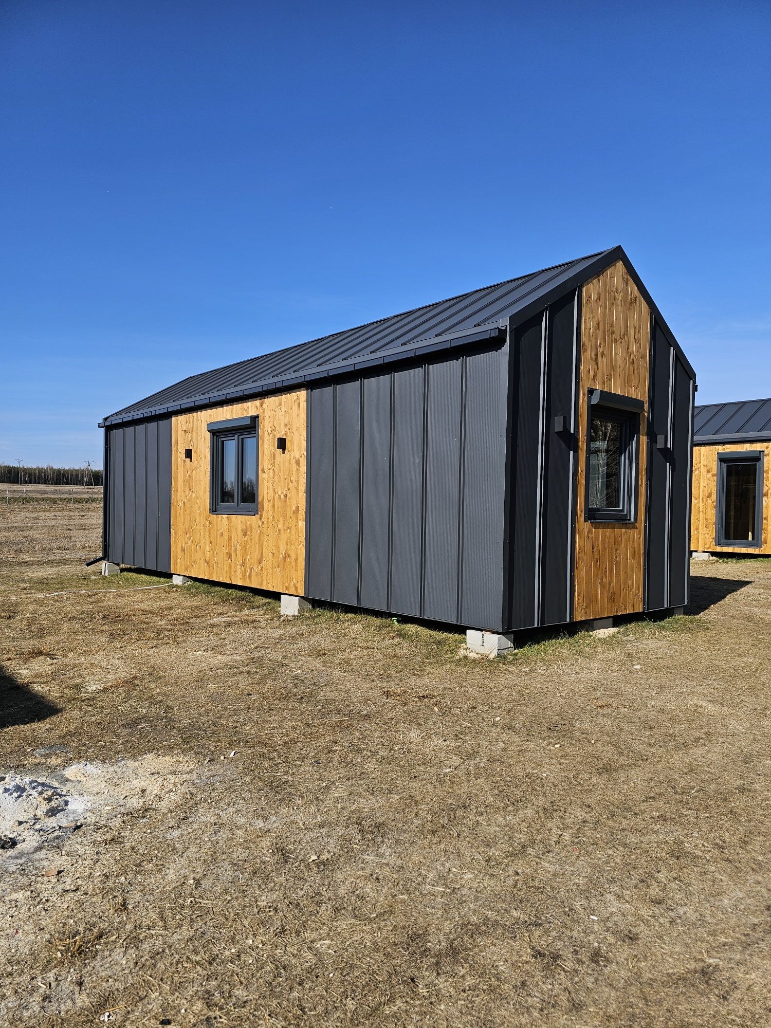 Domek mobilny tiny house 40m2 caloroczny
