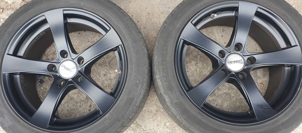 Alufelgi Dezent 17 5x120 8J ET 18 czarne BMW E60 E61 E39 Opel