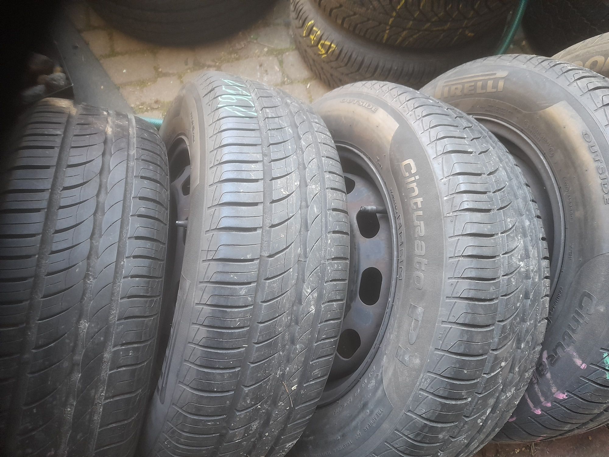 Opony wielosezon I lato 195/65r15  Pirelli  hankook continental