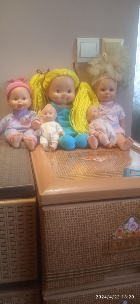 Ляльки дитячі для дівчинки